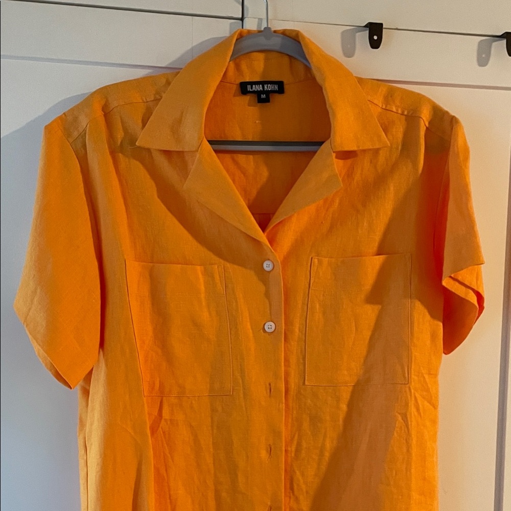 Ilana Kohn Vibrant Orange Top